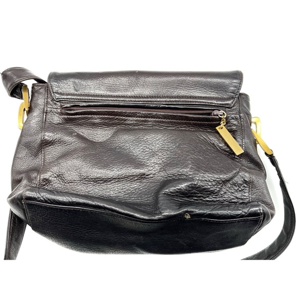 Borella Vintage Leather Handbag Germany Adjustable Shoulder Strap Crossbody Brow - Picture 9 of 10